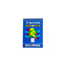 Նոթատետր, А6 ֆորմատի, 50 թերթ, զսպանակով