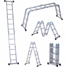 Բազմաֆունկցիոնալ սանդուղք ալյումինե 3.7 մետր