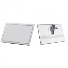 Կրծքանշան (բեյջ) ուղղահայաց Alpha քարոցով