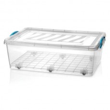 Սննդային տարա պլաստմասե (կոնտեյներ) անիվներով 30լ Hobby life