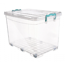 Սննդային տարա պլաստմասե (կոնտեյներ) անիվներով 40լ Hobby life