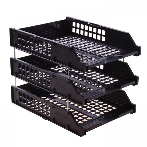 Դարակաշար հորիզոնական պլաստիկ 3 հարկանի