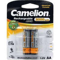 Լիցքավորվող մարտկոց Camelion ACCU 2000 mAh, AA, 2 հատ