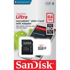 Հիշողություն քարտ Sandisk Micro SD 64gb
