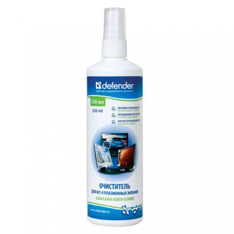 Հեղուկ մոնիտորների մաքրման համար Defender 250ml.