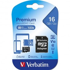 Հիշողություն քարտ Verbatim Micro SD 16gb