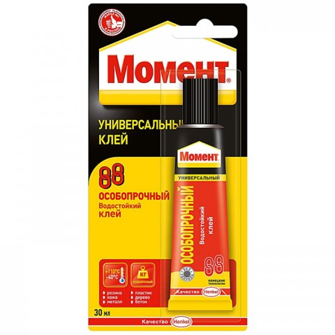 Ունիվերսալ սոսինձ Момент особопрочный 30գր.