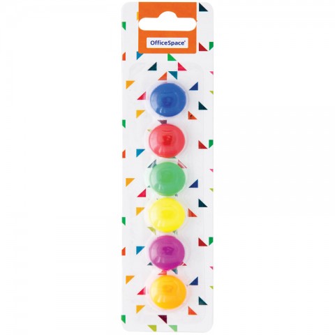 Գրատախտակի մագնիսներ 6 հատ