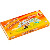 Պլաստիրին Гамма 6 գույն