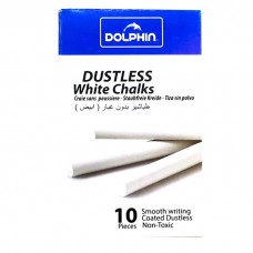 Կավիճ սպիտակ Dolphin 10 հատ
