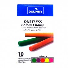 Կավիճ գունավոր Dolphin 10 հատ