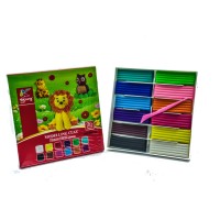 Պլաստիրին Yalong 10 գույն