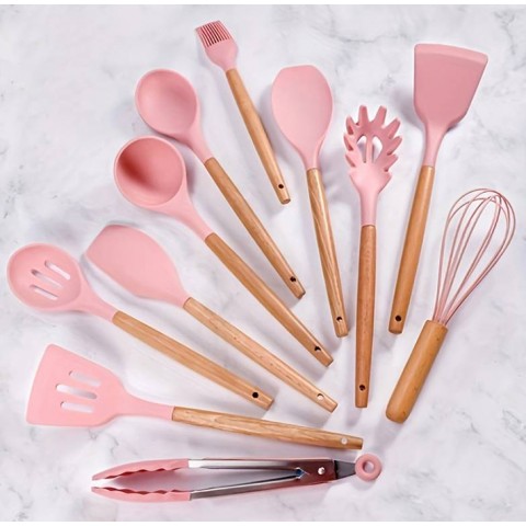 Խոհանոցային պարագաների հավաքածու սիլիկոնե 