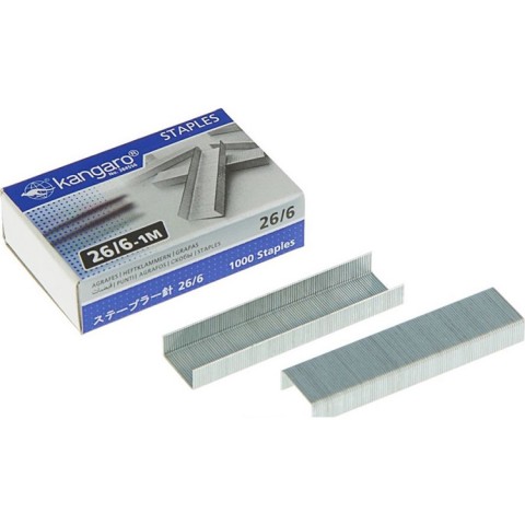 Կարիչի ասեղ 24/6, 26/6 Kangaro 1000 հատ