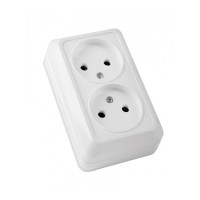 Վարդակ արտաքին Makel 2 տեղ