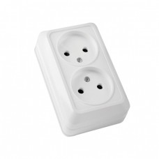 Վարդակ արտաքին Makel 2 տեղ