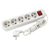 Երկարացման լար 5 բնիկով, անջատիչով և հողանցումով, 5 մետր Makel