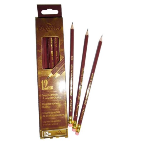 Մատիտ ռետինով HB Dolphin