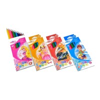 Գունավոր մատիտներ Yalong Violin, 12 գույն