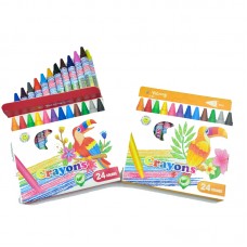 Յուղամատիտներ Yalong, 24 գույն