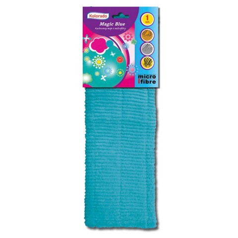 Հատակի փայտի կտոր միկրոֆիբրա Kolorado Magic Blue 40սմ.