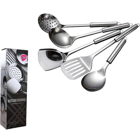 Խոհանոցային պարագաների հավաքածու մետաղյա