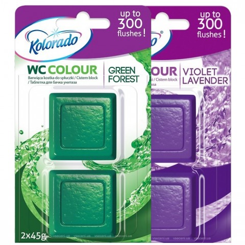 Ախտահանիչ հաբ զուգարանակոնքի համար Kolorado