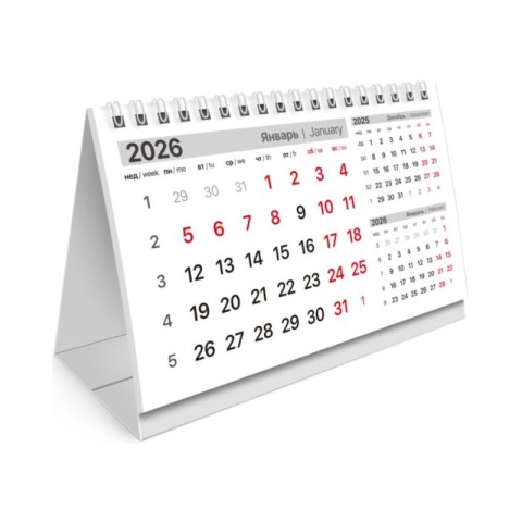 Սեղանի օրացույց տնակ