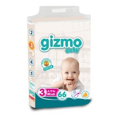 Տակդիր Gizmo N3 (4-9կգ) 66 հատ