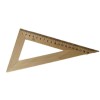 Քանոն փայտե եռանկյուն 20սմ