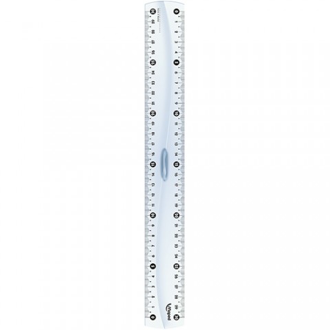 Քանոն պլաստիկ 30սմ բռնակով