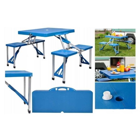 Սեղան ծալովի + 4 աթոռ