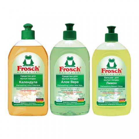 Սպասք լվանալու հեղուկ Frosch 500մլ․