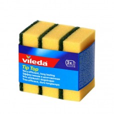 Սպասք լվանալու սպունգ Vileda x3