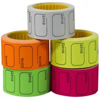 Գնապիտակ գունավոր 53մմx35մմ