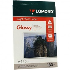 Ֆոտո թուղթ Lomond A4, 180գր․, փայլուն, 50 թերթ