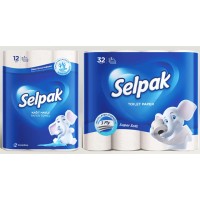 Զուգարանի թուղթ և Թղթյա սրբիչ Selpak