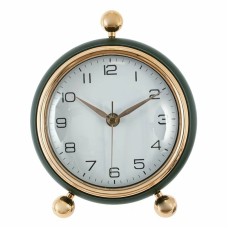 Սեղանի Ժամացույց Դեկորատիվ Կլոր Ռետրո Ոճով 16CM