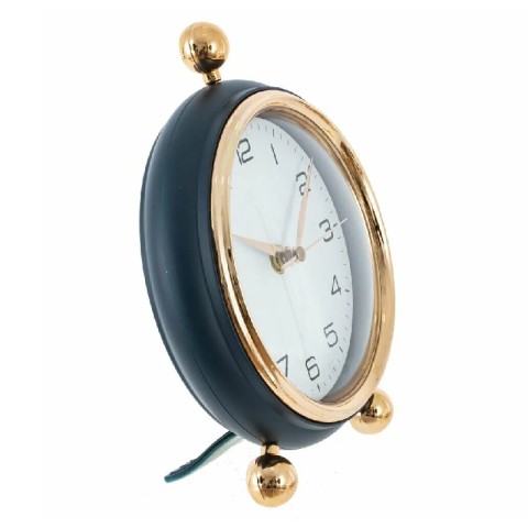 Սեղանի Ժամացույց Դեկորատիվ Կլոր Ռետրո Ոճով 16CM