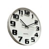 Ժամացույց Պատի Ժամանակակից, Սպիտակ/Սև 35cm