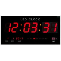 Ժամացույց Պատի  Թվային Լուսադիոդային