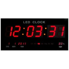 Ժամացույց Պատի  Թվային Լուսադիոդային